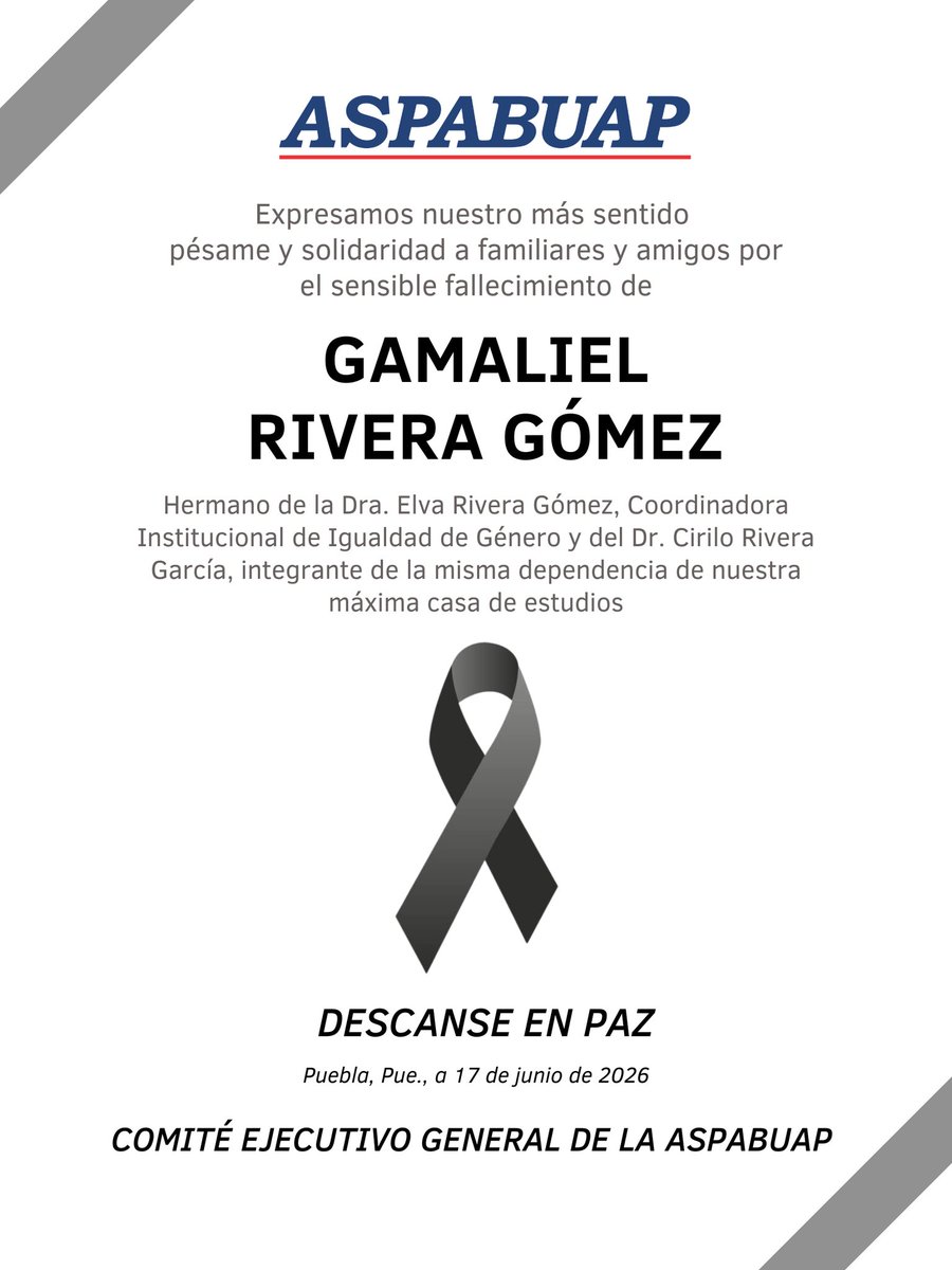 aspabuap's tweet photo. Descanse en paz https://t.co/g6aQ6dxCgR