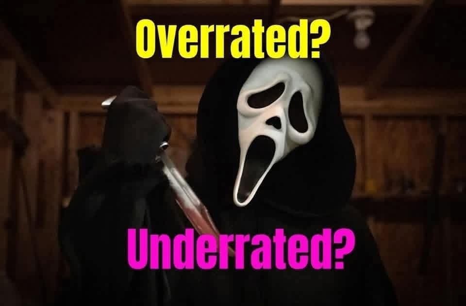 PopcornPost_'s tweet photo. What's the most overrated and underrated Scream Sequel? https://t.co/bYJjQ3aVA3