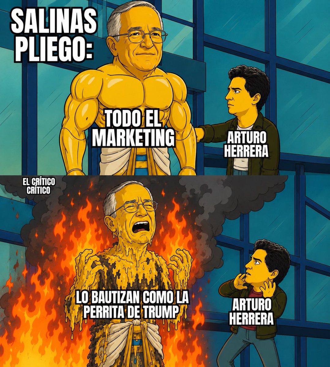 renatosx's tweet photo. Salinas Pliego puso todo el marketing… y el internet hizo el resto. 🔥😅

Idea original: @elcriticopol https://t.co/enDwnqqTNq