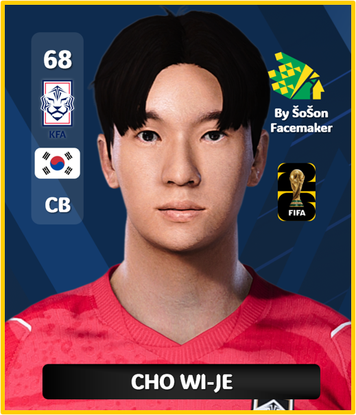DEANDREVIL03081's tweet photo. https://t.co/413MkYXqJ6 

#eFootball #30thAnniversaryCard #PES2021 #eFootball2026 #FC26 #eFootball2025 #eFootball2024 #eFootball2024Mobile #eFootball2023 #eFootball2022 #eFootball #PES2022 #eFootballPES2021  

PES 2021 Cho Wi-je WC26 https://t.co/yspi2cl5Mg