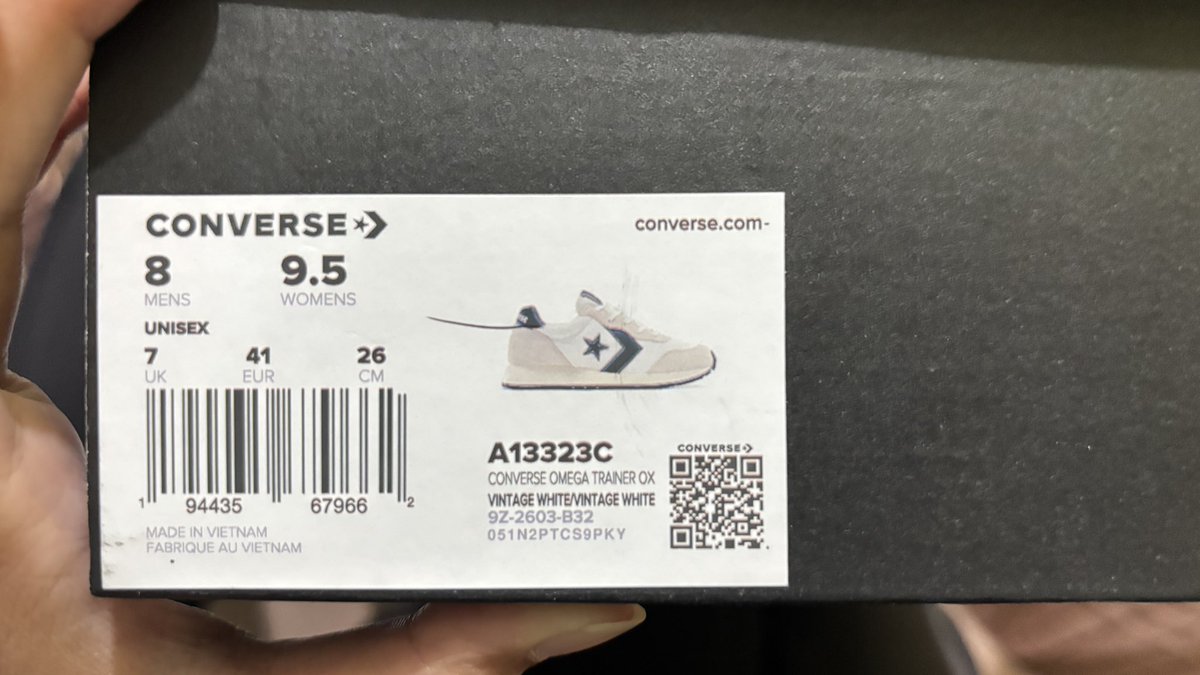 edmoreit's tweet photo. wts sepatu converse
✅ ukuran 41
✅ warna abu
❌ no minus
💰850k boleh negooooooooo
#wts #converse #zonauang #sepatu https://t.co/OhmayMioue