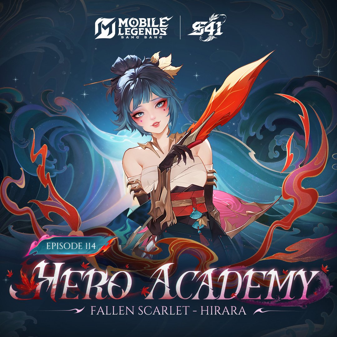 MobileLegendsOL's tweet photo. The new hero Fallen Scarlet - Hirara is now available! Tap the link to check out her exclusive profile: https://t.co/aR7NDJI2sf
Hirara is an Assassin hero who fights with twin fans, allowing her to quickly dive into the battlefield and finish off enemies!
Her two fans can be used independently or combined to unleash powerful and varied combo skills.
By seamlessly swapping and combining her fans, Hirara effortlessly transitions between offense, control, and avoiding damage, delivering a fluid and deadly rhythm!

#MobileLegendsBangBang
#MLBBNEWHERO
#MLBBHIRARA
#MLBBS41
#MLBBScarletEmbers