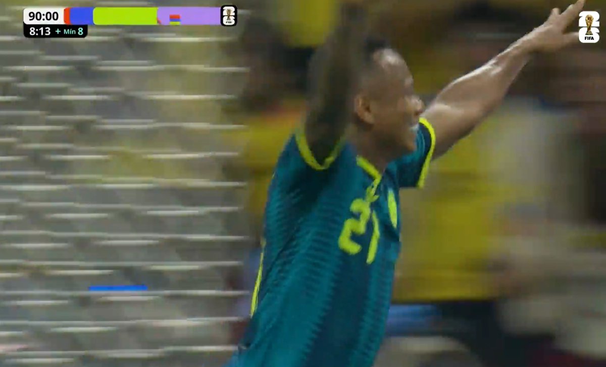 TouchlineX's tweet photo. 3-1 Colombia.

CAMPAZ SCORES THE 3RD GOAL IN THE FINAL MINUTE!!!!!!!!!!!!!!!! CUCHO HERNANDEZ TOP ASSSIT!!!!!!!!!! GAME OVER FOR UZBEKISTAN, COLOMBIA WIN THEIR FIRST GAME IN THIS WORLD CUP!!!!!!!!!!!!! 🇨🇴🇨🇴✨ https://t.co/5XXBU38xHz