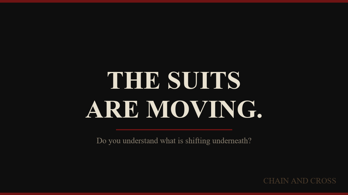 Chain_And_Cross's tweet photo. Anthropic just gave Wall Street AI. DCF models. Pitch decks. KYC. The whole machine.

The suits are moving. The question is whether you understand what is shifting underneath.

Do you? https://t.co/IjFvratfEs