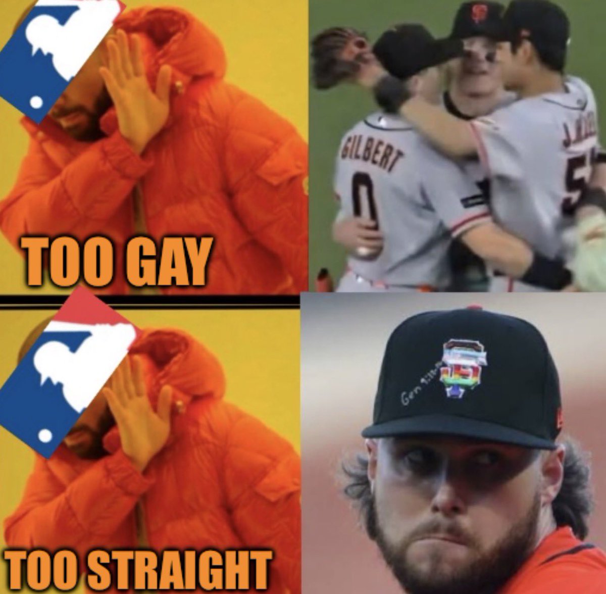 SFGiantsMemer's tweet photo. I just want MLB to leave us alone. https://t.co/q8dbeujnzR