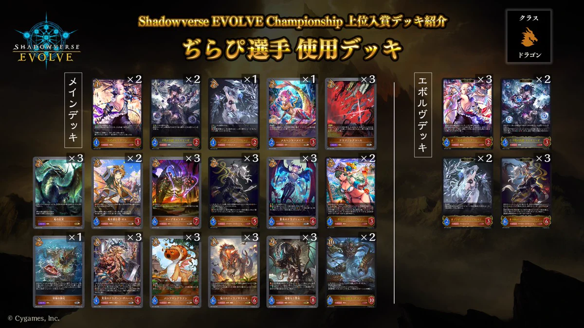Shadowverse EVOLVE公式アカウント on X: 