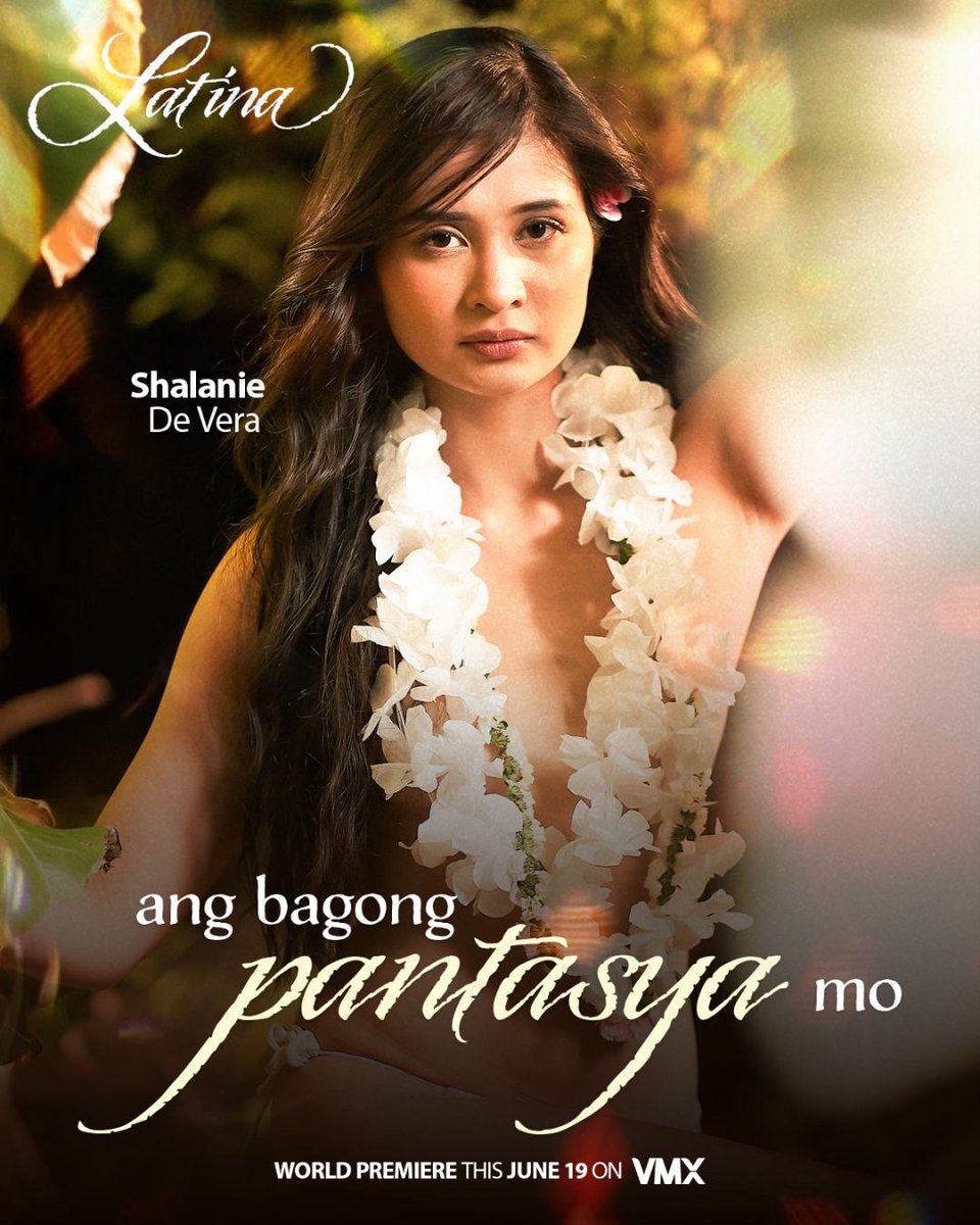 VMXPH's tweet photo. 𝗣𝗢𝗩: 𝗠𝗔𝗬 𝗕𝗔𝗚𝗢𝗡𝗚 𝗧𝗘𝗡𝗔𝗡𝗧 𝗞𝗔𝗬𝗢

Abangan ang newest VMX original ‘𝗟𝗔𝗧𝗜𝗡𝗔’👉 https://t.co/07rmPPx57K 

World premiere this June 19 exclusively on VMX 

Starring #ShalanieDeVera #AthenaRed #ChesterGrecia and #MhackMorales

Directed by King Abalos https://t.co/rbeyMilNQX
