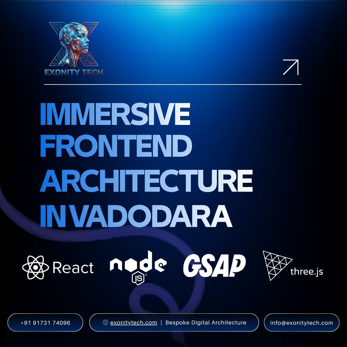 ExonityTech's tweet photo. From heavy industrial manufacturing UI to corporate portfolios, we deliver high-end custom web infrastructure in Vadodara.

⚙️ Elevate your facade:
🌐 https://t.co/imlPQXQZhz
#VadodaraIT #GujaratStartups #ExonityTech https://t.co/lQNqPVZtdN