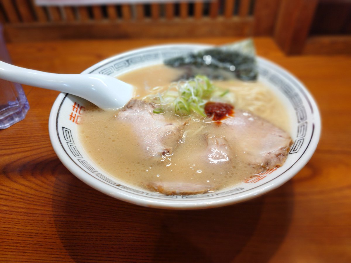CR_IR's tweet photo. 暑くなってきたけどラーメン🍜 https://t.co/Sml6FMsdCV