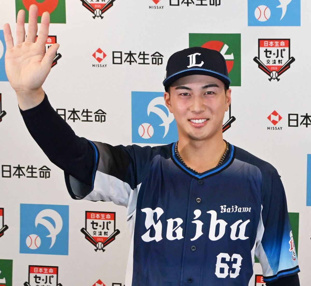 nishispo_lions's tweet photo. 「気合いのヘッスラで」

交流戦首位打者の長谷川信哉選手が育成出身初の交流戦MVP

「何か運があったのかな」

#seibulions
▼記事はこちらから▼
https://t.co/r3dLAdd1Zl https://t.co/5n95oqczGe