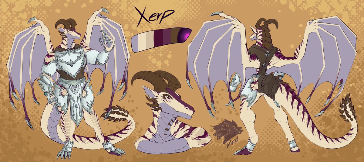_LaughingHyena's tweet photo. another Dracthyr ref sheet done ^^ https://t.co/zXpNklbqaF