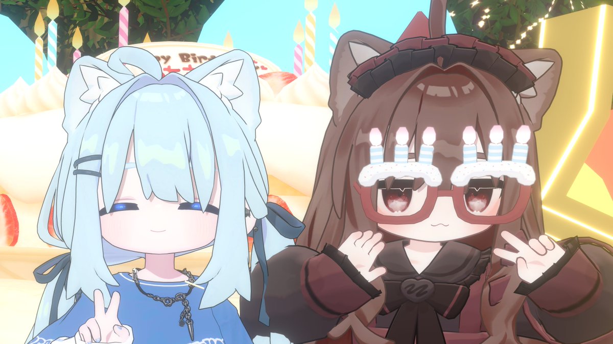 Wesvrc's tweet photo. ハッピバースデーめちきぷ
とってもおめでと～～～～～ね～～～～ https://t.co/ptjRetFrNL