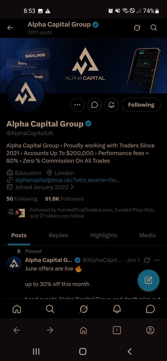 sujds000's tweet photo. @fundedchemist @ChainVaults @AlphaCapitalUK @AlphaStats1 Congrats on the massive $150M milestone Alpha Capital! 🔥 This 3x10K giveaway is huge.  
Followed @AlphaCapitalUK @AlphaStats1 @fundedchemist  
Tagged my trading buddy who needs this @tradingdad1   
Let's get funded! 💸 https://t.co/iRmL5wVXNs
