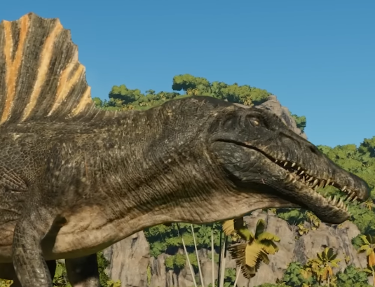 luisardopolis's tweet photo. JWE3 make the spinos look a lot better in some moments do to their shared animations where the neck curvature issue is fixed https://t.co/bVQ6hJcV8t