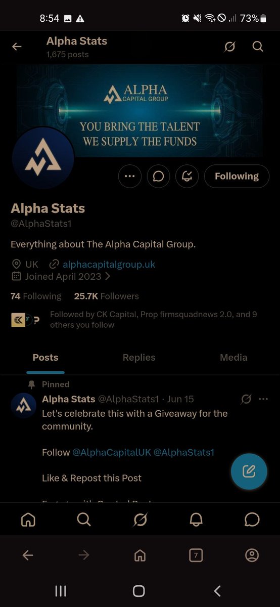 sujds000's tweet photo. @fundedchemist @ChainVaults @AlphaCapitalUK @AlphaStats1 Congrats on the massive $150M milestone Alpha Capital! 🔥 This 3x10K giveaway is huge.  
Followed @AlphaCapitalUK @AlphaStats1 @fundedchemist  
Tagged my trading buddy who needs this @tradingdad1   
Let's get funded! 💸 https://t.co/iRmL5wVXNs