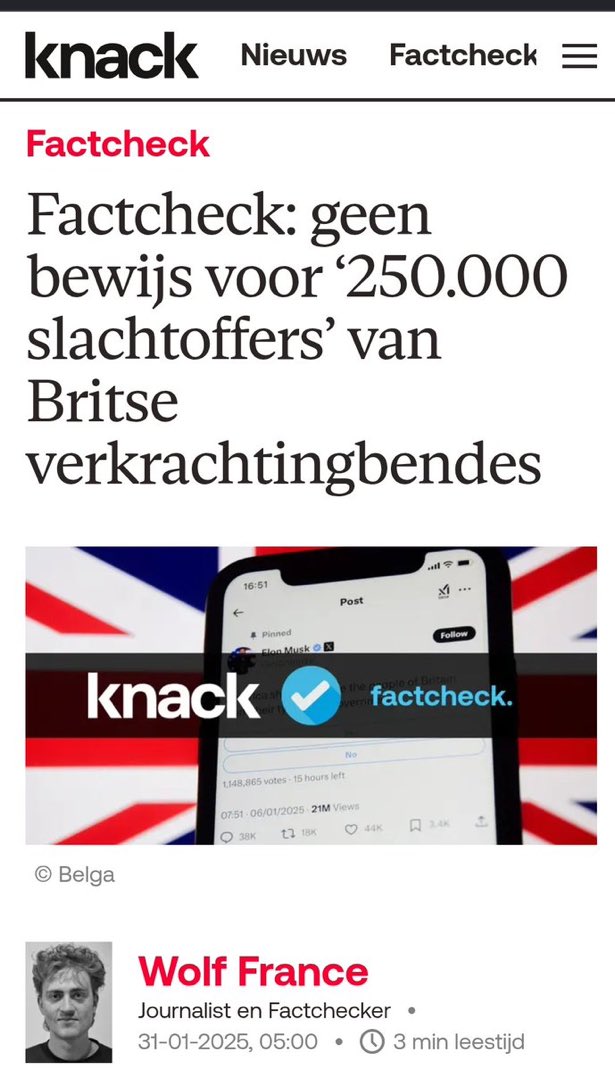 WNiemegeers's tweet photo. De factcheck van @Knack ontkent de realiteit van het zonlicht en verliest daarmee het laatste beetje geloofwaardigheid. De lezer indoctrineren met new speak and gaslighting zit in het DNA van @Knack 👇 https://t.co/j04dAjrNVe