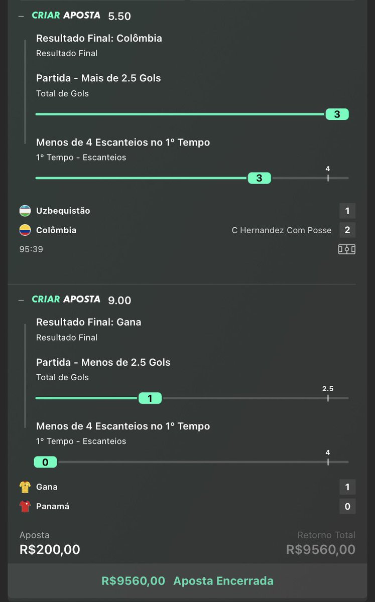 ODDS ALTAS 🐆 tweet media