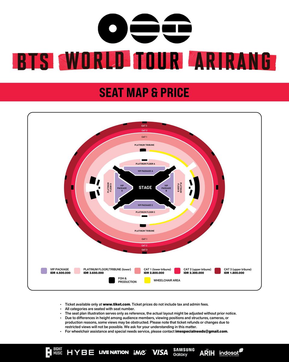 vantaester's tweet photo. Open Slot Tiket BTS ‘Arirang’ Jakarta day 3 

✅Akun &amp; tiket atas nama pribadi
✅Ditemani pada saat penukaran
✅Tdk jamin 100%, tp diusahakan
✅ War membership &amp; general
‼️ Fullpayment Only, dana langsung dikembalikan jika gagal
⚠️HIGH DEMAND = HIGH PRICE, yg mau-mau aja⚠️ https://t.co/KpAmGtlJby