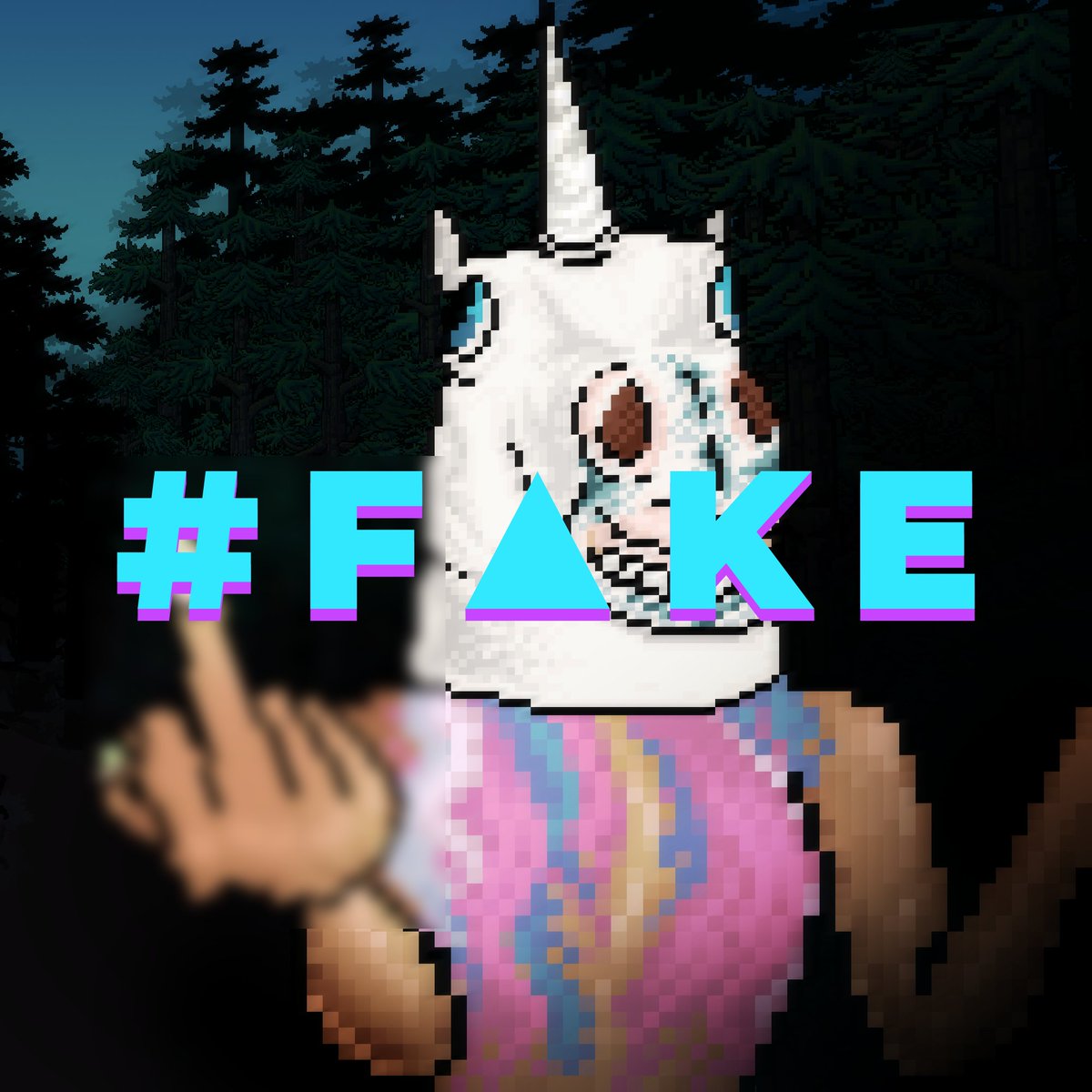 thecashrules's tweet photo. who wants to be real, actually? 🦄

#FAKE out nowwwwwww
https://t.co/bo2FNW8JoO https://t.co/cqDdpLUyca