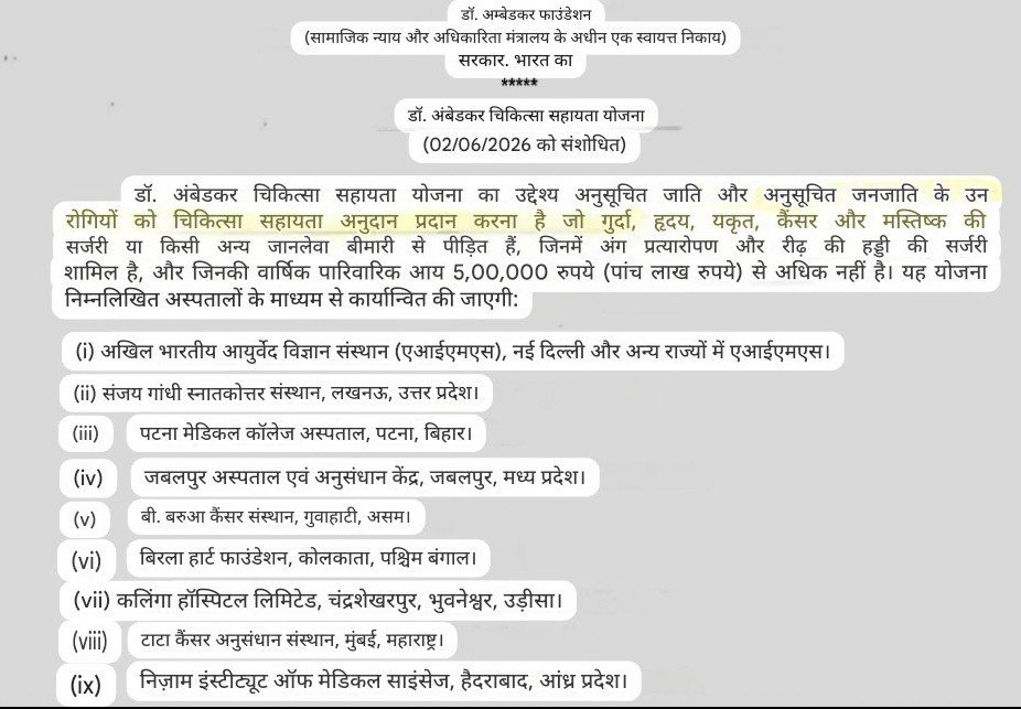 SheraRastrvadi's tweet photo. 🔰मोदी जी ने देश भर में डाॅ. अंबेडकर चिकित्सा सहायता योजना नामक हाॅस्पिटल खोला है 👉

👉जिसमें इलाज केवल अनुसूचित जाति व अनुसूचित जनजाति के लोगों का होगा वो भी बिल्कुल मुफ्त मे,

👉बाकि सवर्णो का इस हाॅस्पिटल में आने पर सख्त मनाही है। 

🔰ठीक इस हाॅस्पिटल की तरह ही मोदी जी के दिलों में भी सवर्णो के लिए कोई जगह नहीं है।

👉ये मोदी जी ने बस एक हाॅस्पिटल नहीं खोला बल्कि अपनी दिल की भावना देश की जनता के सामने व्यक्त किया है।

👉ओर बताया कि सवर्णो मैं तुम्हें साफ साफ बतलाता हुं मेरे दिलो में सवर्णो के लिए तथा सवर्ण समाज के लिए दूर दूर तक कोई जगह नहीं है। 

🔰इसलिए अभी भी समय है सवर्णो मोदी जी के दिल की आवाज को सुनते हुए तुम भी जान लो,

👉कि मोदी से बड़ा सवर्ण विरोधी नेता आज के समय में कोई नहीं है।