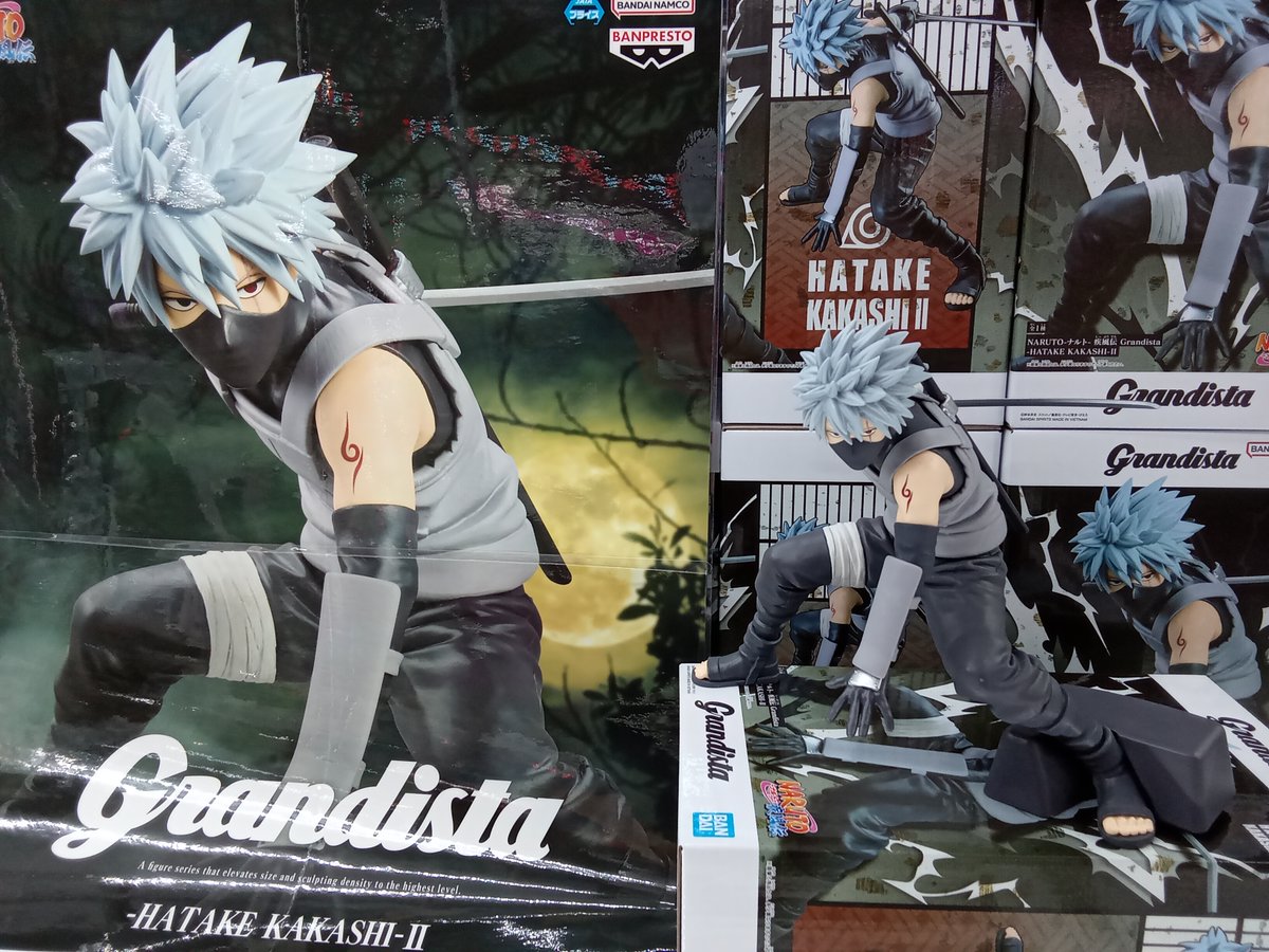 新景品入荷／ NARUTO-ナルト- 疾風伝 Grandista-HATAKE KAKASHI-Ⅱ