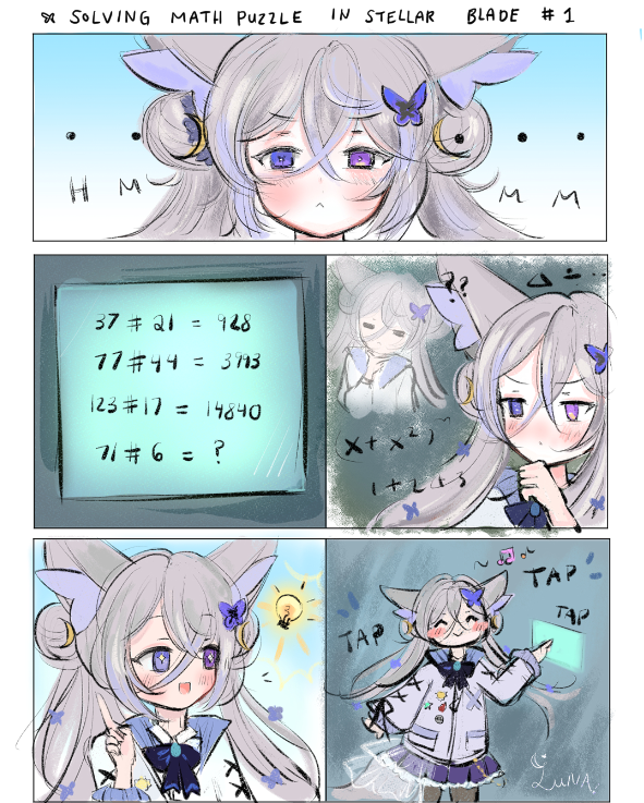 tsukihanalunavt's tweet photo. 💫🗡️
#tsukihanart #lunasdoodles https://t.co/fJ0GCVG3gU