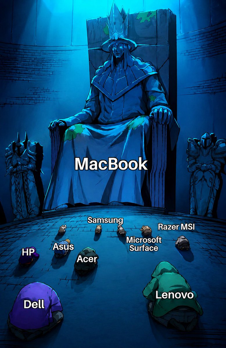 Palak3312's tweet photo. What's the GOAT laptop brand for developers? 🚀 https://t.co/2Im7XbaKo8