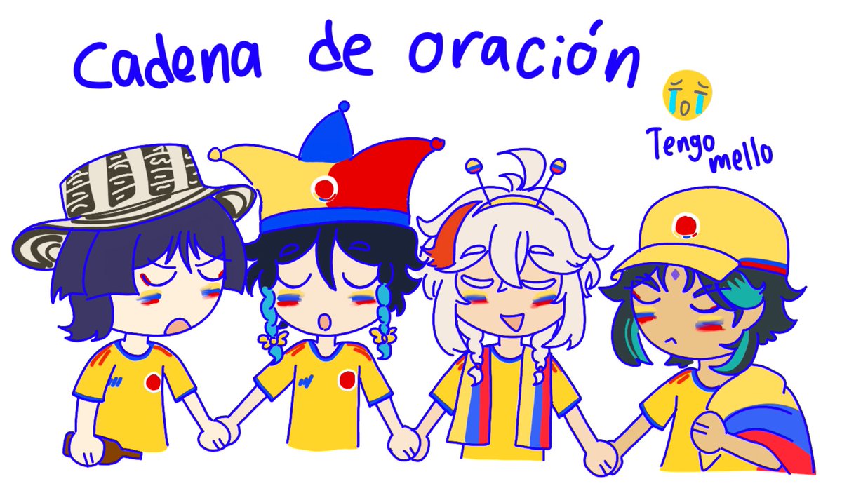 peppermxntt's tweet photo. SIRVIÓ LA CADENA DE ORACIÓN TE AMO MI SELE🇨🇴🇨🇴🇨🇴 https://t.co/bmXphO3NZ8