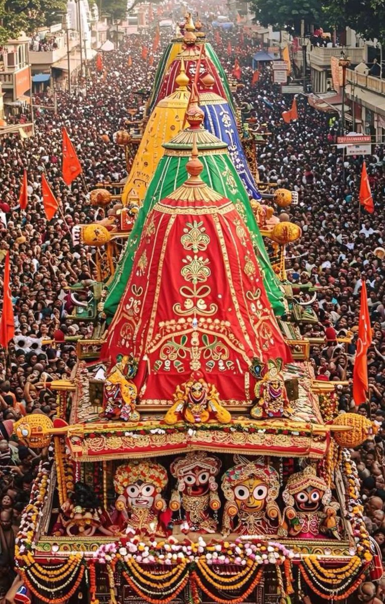 _Tiwarie__63's tweet photo. 🥀🪔When life feels uncertain, remember this truth 🪔🥀

🚩Lord Jagannath doesn’t remove the journey —
✨ He guides the chariot of your destiny.
🚩 Trust the path

💫 Surrender the fear.
Move forward with faith — He is already ahead of you
      ⭕‼️⭕ II Jai Jagannath II ⭕‼️⭕ https://t.co/6BytMWBClw