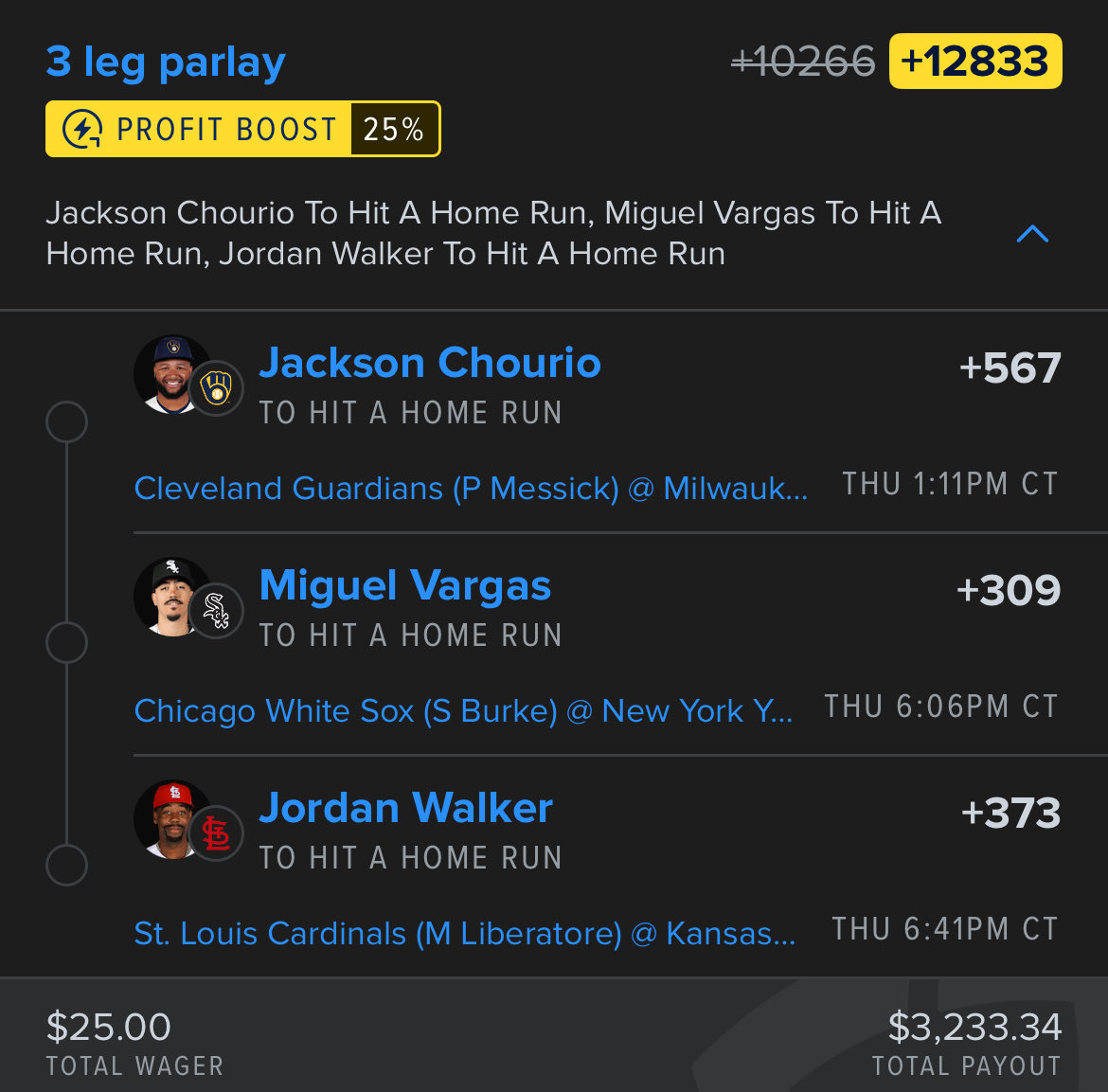TroubleBets's tweet photo. Lefty-Killaz🔎

#GamblingX #MLB #Fanduel #Parlay https://t.co/Rv9PQIUTh4