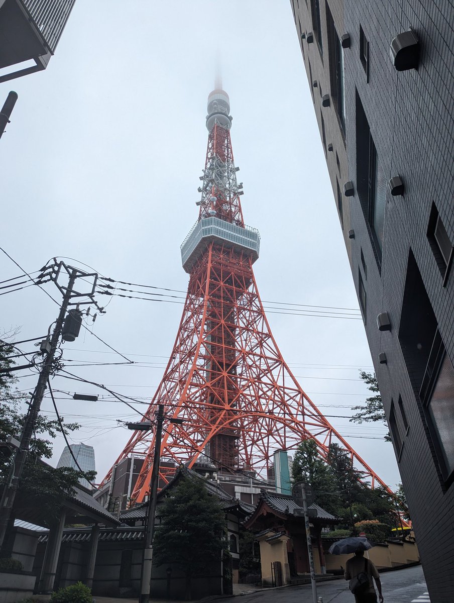 snzkhrys's tweet photo. 結婚祝い兼誕生日で東京タワーにきたり結婚式挙げたホテルのレストランでランチしたりしておる https://t.co/eCgknRpvMs