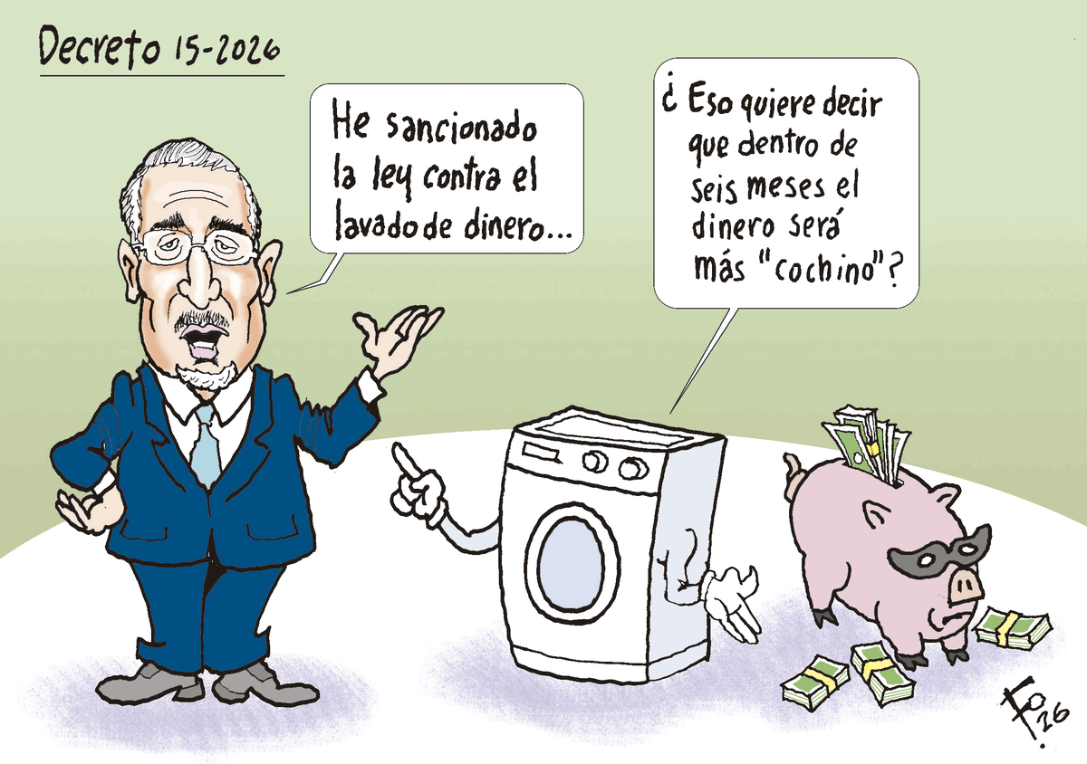 prensa_libre's tweet photo. #EnClaveDeFo | El genial Fo nos presenta este jueves 18 de junio la caricatura titulada: “Decreto 15-2026”. https://t.co/oxsMirRCFe