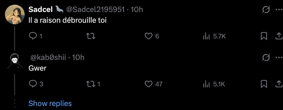 FoscoSinib's tweet photo. @kab0shii "Mais laissez être raciste tranquillement"

Quelle mentalité de fils de pute tu as https://t.co/nS6bqIpn9p