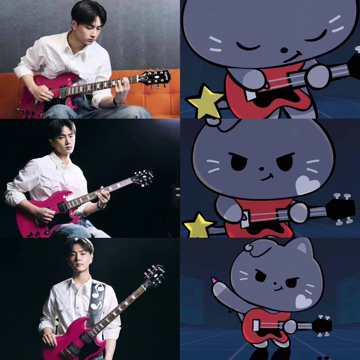 jaywonyou's tweet photo. jay and noxstar with their guitar 🎸 https://t.co/VLqB846nu4