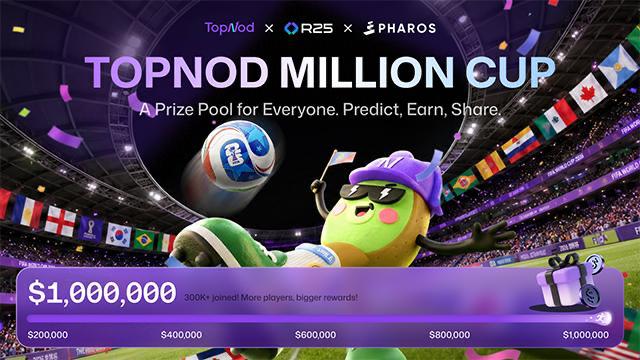 airdropinspect's tweet photo. New airdrop: TopNod Wallet
Total Reward: $1,000,000 Prize Pool
Winners: For Everyone
Distribution: at the end of world cup

Airdrop Link: https://t.co/XbEzhwK5SA

🔹Download the TopNod Wallet
🔹Open the Million CUP page
🔹Claim your FREE daily points
🔹Predict across 500+ World Cup events
🔹Invite friends + complete tasks to stack more
🔹Follow TopNod on X (https://t.co/xhlHwfL2E7), Join TG Group (https://t.co/H8sgtnOyyL) and Channel (https://t.co/WU3VUtZCfN)
🔹Check the full guide of this airdrop here: https://t.co/IBo8Cngjv8
🔹Prize pool starts at $200K and can unlock up to $1M

Note: This airdrop will end at the end of the world cup and rewards will be distributed equally to all the participants based on points earned.

Disclaimer: Please do your own research (DYOR) before joining to any airdrops project, also remember airdrop is 100% free