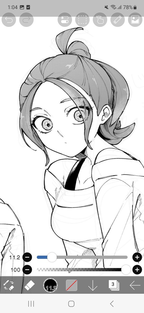 fukuma_y23's tweet photo. あまりにも絵が描け無さすぎるから放置してるお気に入りセーカちゃんで茶を濁しとく https://t.co/0kqeObAEGC