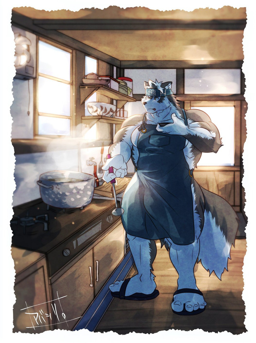 SaengTheHunk's tweet photo. *kamui was cooking for his hero* I wonder if my hero would love this? https://t.co/QKaBSv27Zq