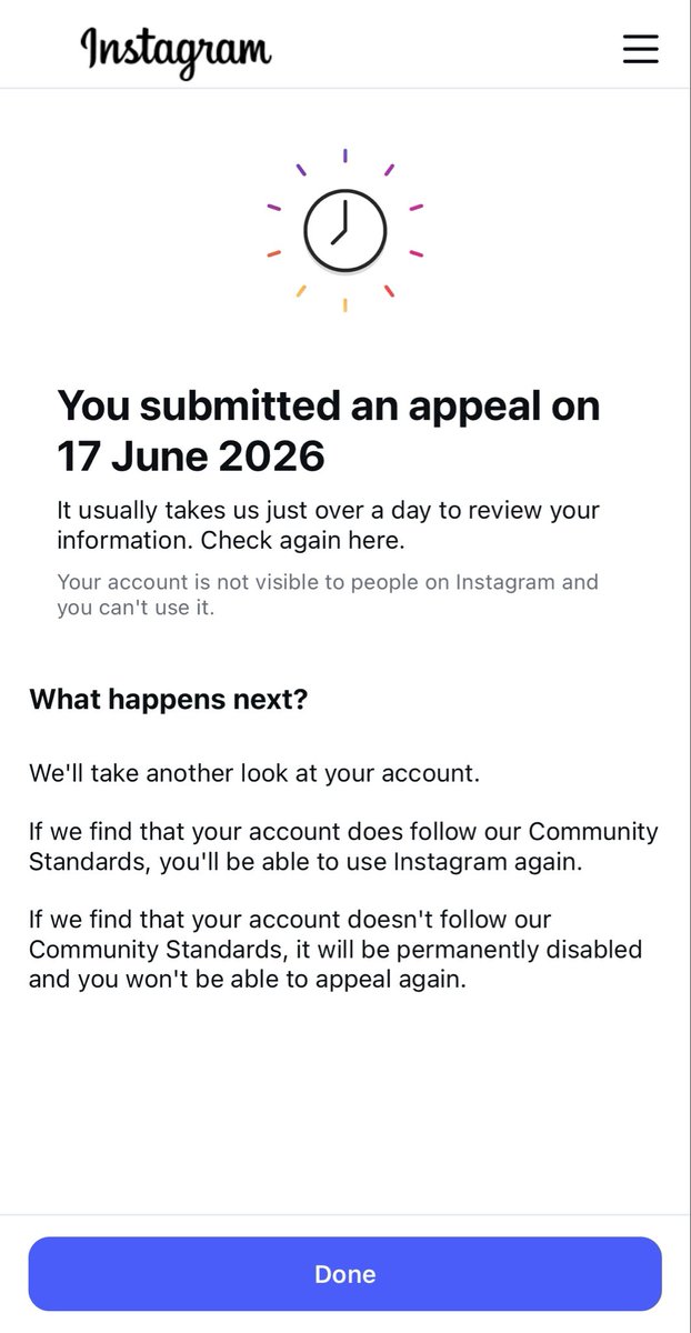 MalhotraRa41944's tweet photo. My #instagrambusinessaccount with running ads was suspended yesterday. Been 24 hrs, No response from @instagram @Meta It was a 5 year old account with 500+ posts and 5000+ followers. Who’s going to compensate for the business losses? Activate my account ASAP #instagrambots https://t.co/bt4Wv2xXu7