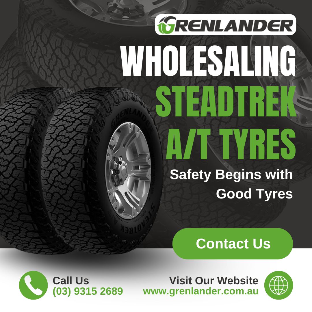 grenlandertyres's tweet photo. At Grenlander, we provide top-notch quality. Premium wholesale value meets heavy-duty reliability.
Give your customers premium quality.

(03) 9315 2689 | https://t.co/ZUQp3ATDh1

#GrenlanderTyres #SteadtrekAT #MelbourneTyres #TyreWholesale #TyreRetailers #UnbeatablePrices https://t.co/SWoZ1ei8qO