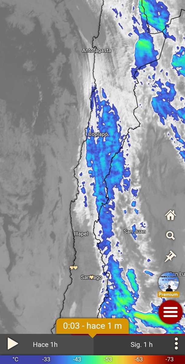 EdoWeatherman's tweet photo. Baja segregada comienza a hacer de las suyas.

Ya se reportan algunas precipitaciones en sectores del norte chico y este jueves seguirá la inestabilidad, incluyendo posibles chubascos en sectores de la zona central. Nieve en cordillera. https://t.co/FnpMSsiD5K
