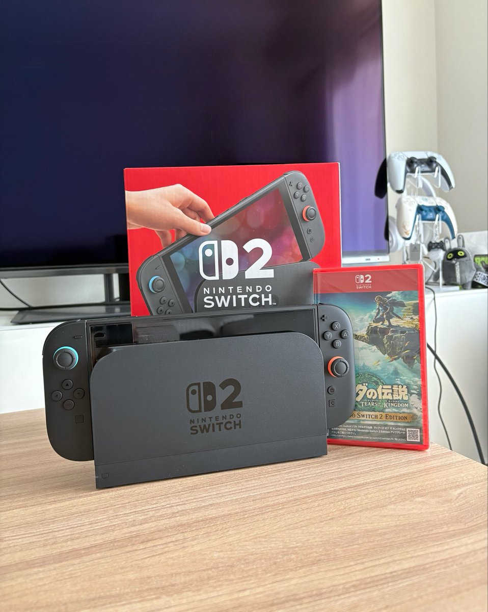 今更ながら我が家もSwitch2を買いました〜