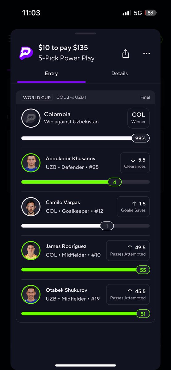 CA_TheDon's tweet photo. @PrizePicks everybody is onto yall. we all watched camilo vargas get the 2nd save at the end. and then yall even had him green and then take it away at the end of game. cheaters https://t.co/1GsHYQmnIV