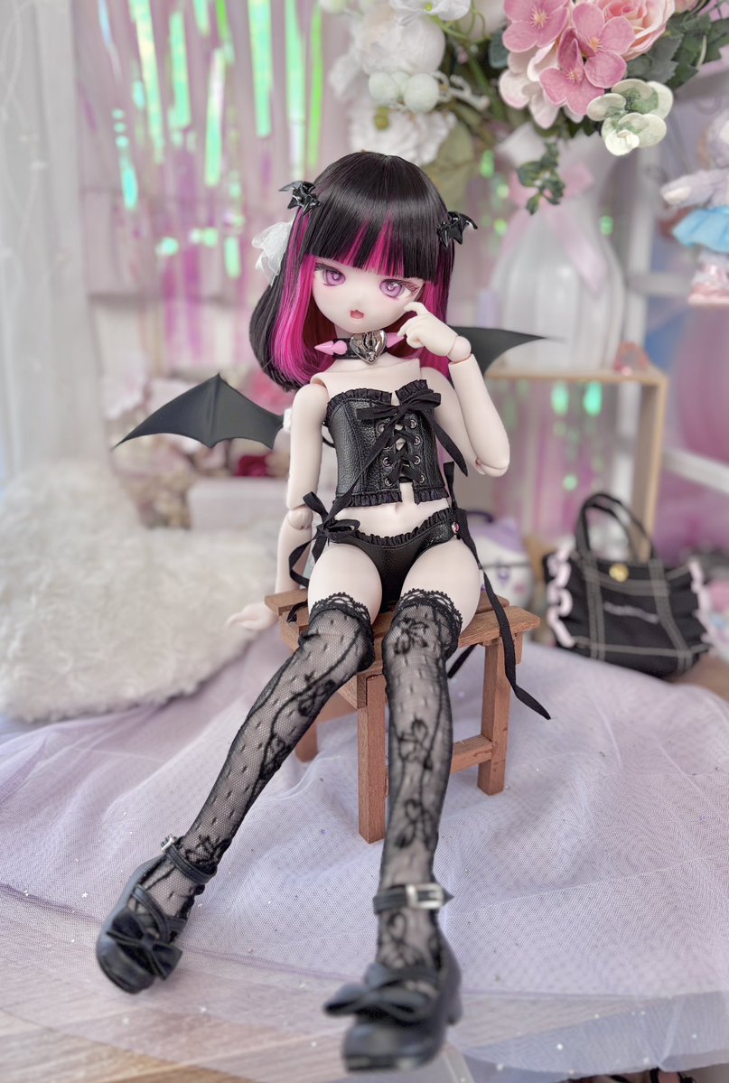 TigerLand_doll's tweet photo. ちいさなサキュバス1年生🦇 https://t.co/HZ1TuLc4ze