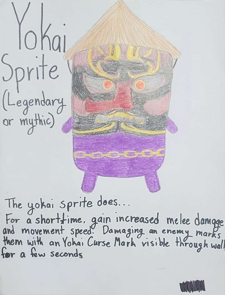 HydraPhantom206's tweet photo. Here’s my YoKai sprite Fortnite I also posted it on my instagram #DesignASprite #SpriteCompetition @Fortnite https://t.co/OmZyDCQKpq