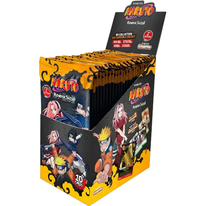 販売開始】Naruto Mythos TCG Konoha Shido ブースターボックス 海外
