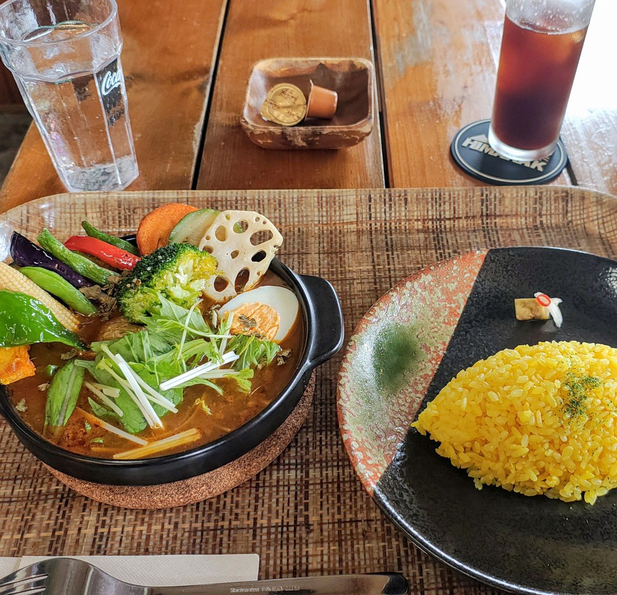 masanolog's tweet photo. スープカレーでランチ！
たまには良いね😌 https://t.co/IHIt8oO4N6
