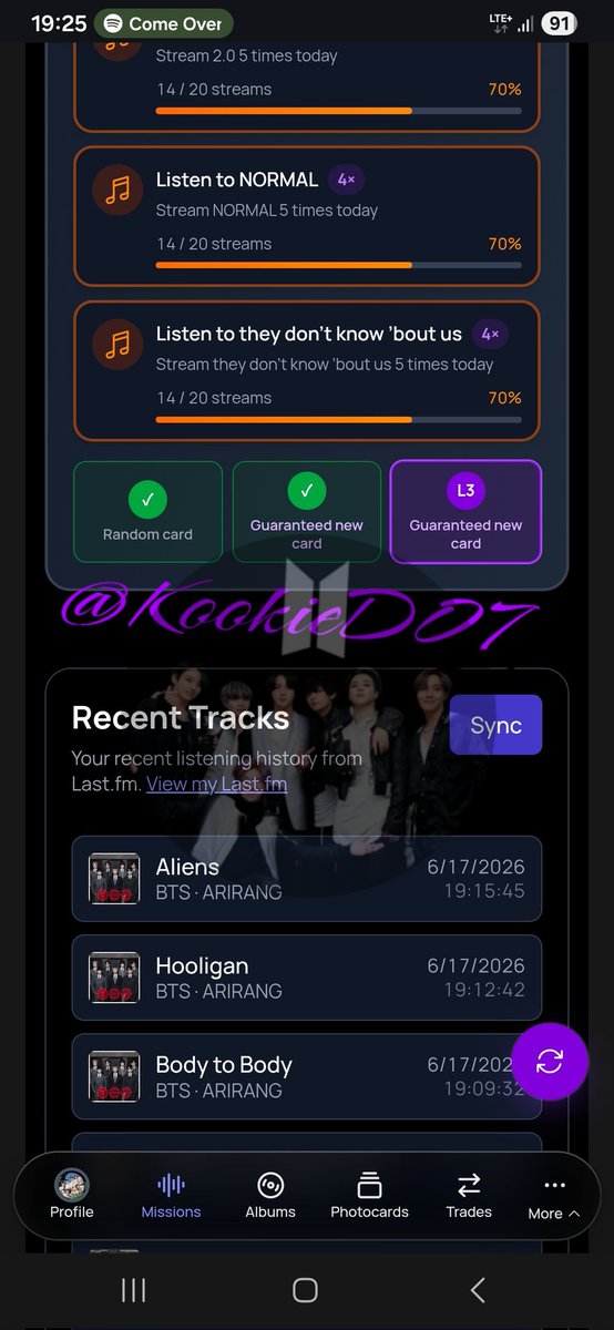 KookieD07's tweet photo. June 17 💜 https://t.co/MFHXjZFYKN