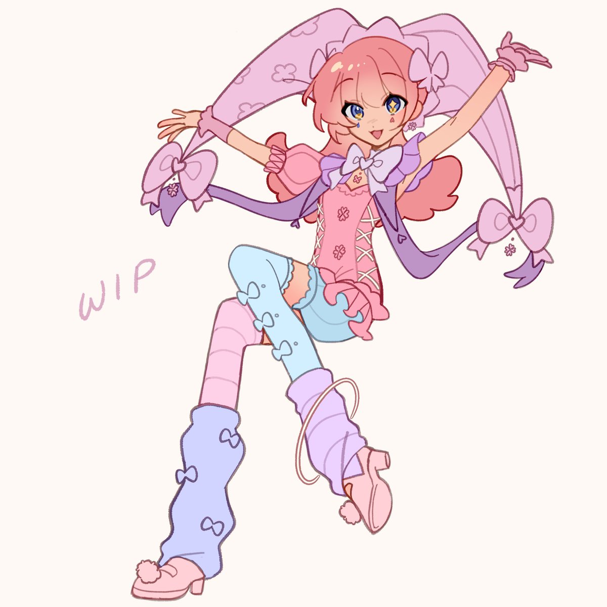 ilikefish_2's tweet photo. Posting this too cuz I'm lwk proud of how it looks currently,, THO IS ALSO WIP!!!!!
art fight theme got me going heh.. jesters..heh...clowns... So I was like oh well let's give Cherriesona a lil makeover!! Ta~da!!! Jester Cherrie!!! 🩷✨ https://t.co/CzZ3swWh9v