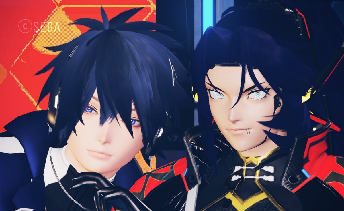 rotpec_game's tweet photo. 弟くんとゆきまるさんとツーショしてもろた😋✨
#PSO2NGS_SS
#男性キャラ応援し隊 https://t.co/adRZLlNPrj