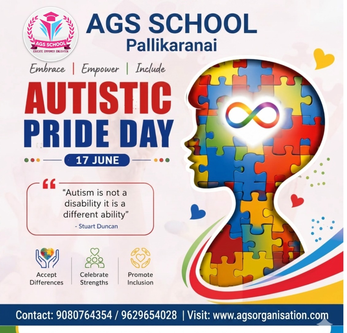 agseducation's tweet photo. 🙂 AUTISM IS NOT A DISABILITY IT IS A DIFFERENT ABILITY ☺️😊
#agsschool #admissionsopen #best5 #top5 #preschoolfun https://t.co/D53FEWypop
